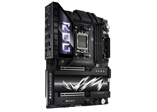 ASUS ROG CROSSHAIR X870E HERO VIEW 2