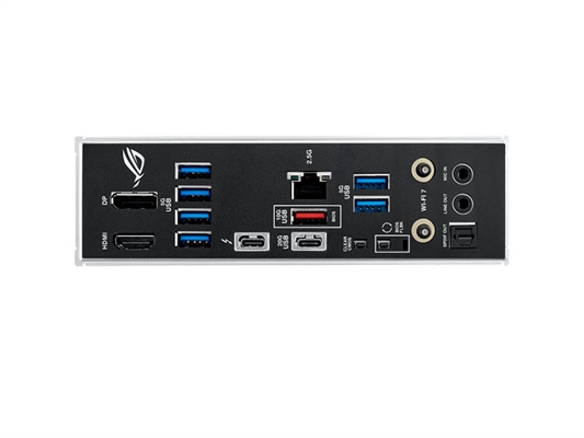 ASUS ROG STRIX B860-F GAMING WIFI - Motherboard back view