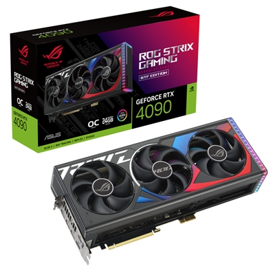 ASUS ROG Strix GeForce RTX 4090 BTF OC Edition package view