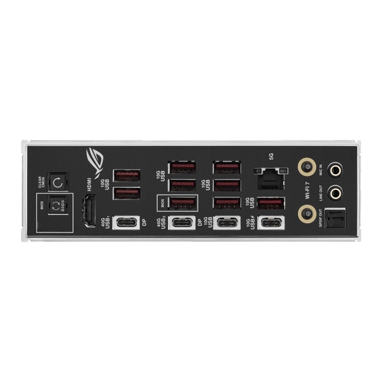 Placa Madre ASUS ROG Strix X870E-E Gaming WiFi7 Neo - Vista Posterior