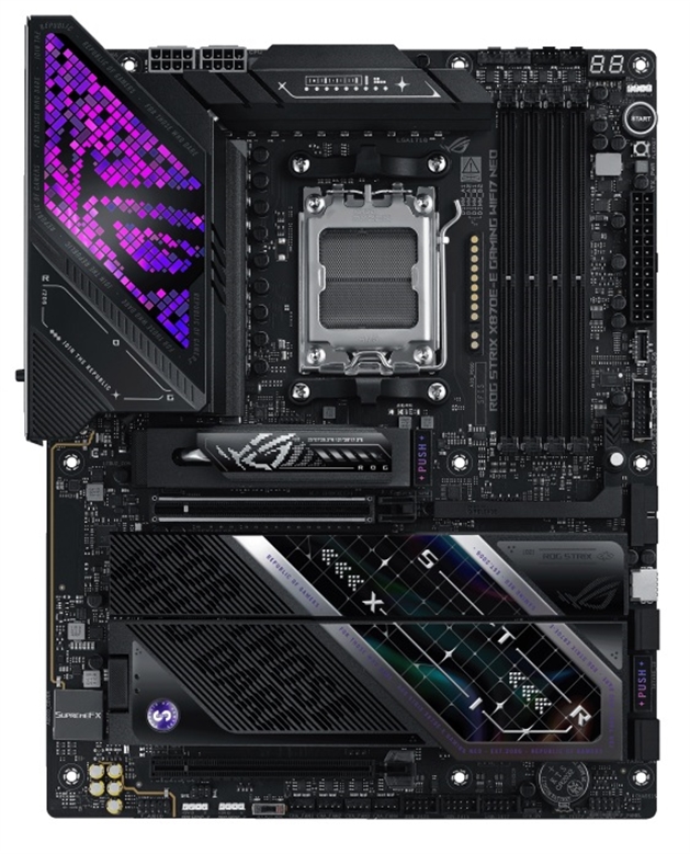 Placa Madre ASUS ROG Strix X870E-E Gaming WiFi7 Neo - Vista Frontal