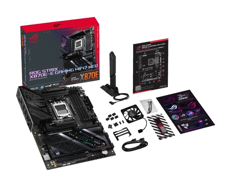 Placa Madre ASUS ROG Strix X870E-E Gaming WiFi7 Neo - Vista General