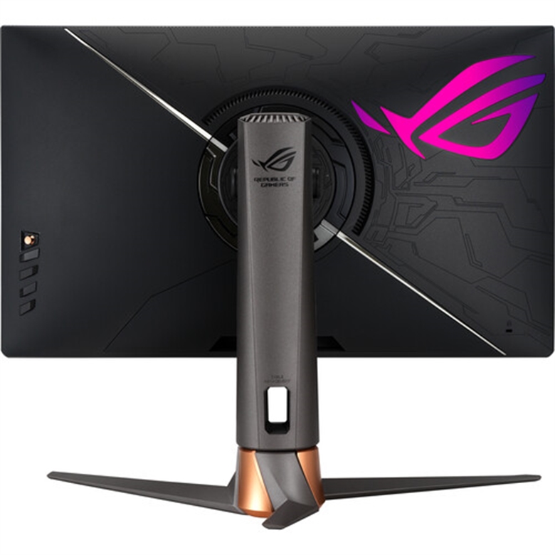 ASUS ROG Swift PG279QM monitor black back view