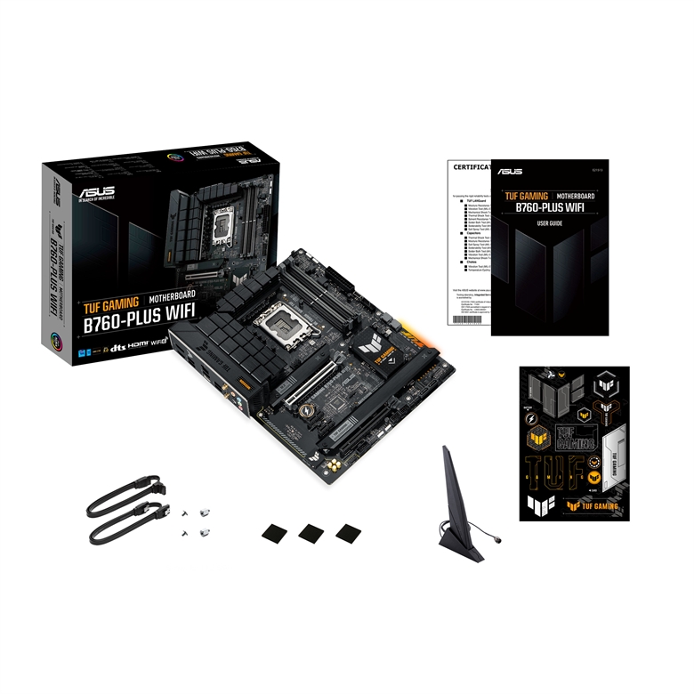 ASUS TUF GAMING B760-PLUS WIFI package view