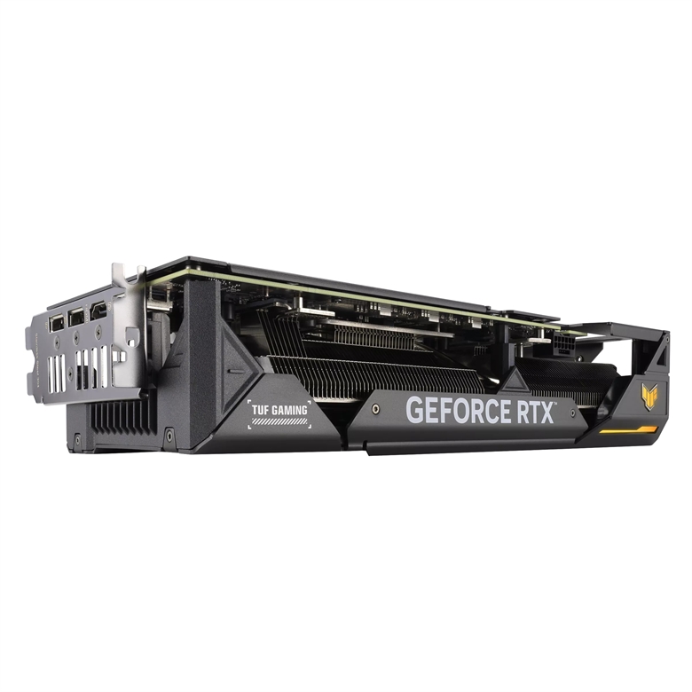 ASUS TUF Gaming GeForce RTX 4070 SUPER 12GB GDDR6X OC Edition lateral view