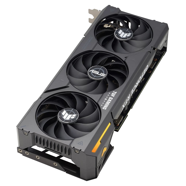 ASUS TUF Gaming GeForce RTX 4070 SUPER 12GB GDDR6X OC Edition rgb view