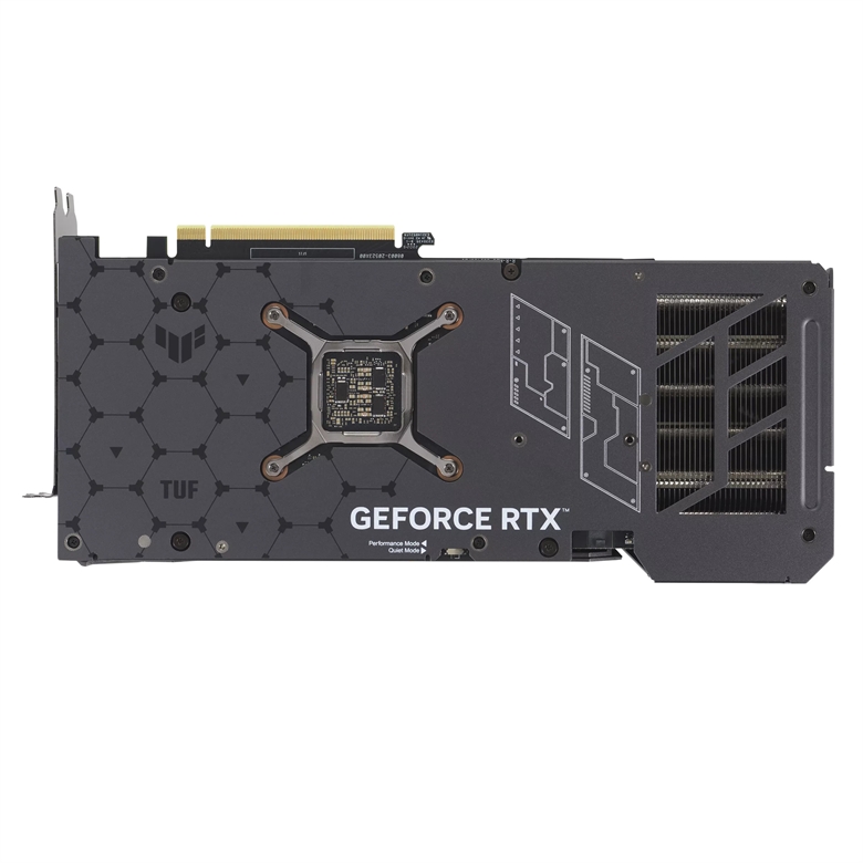 ASUS TUF Gaming GeForce RTX 4070 SUPER 12GB GDDR6X OC Edition top view