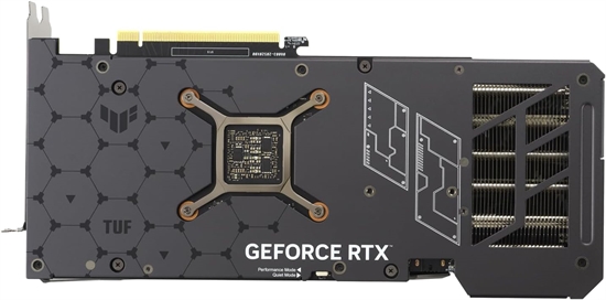 ASUS TUF Gaming GeForce RTX 4070 Ti SUPER tuf-rtx4070tis-o16g-ga back view