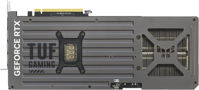 ASUS TUF Gaming GeForce RTX 5070 12GB GDDR7 OC Edition tuf-rtx5070-o12g-gaming back view