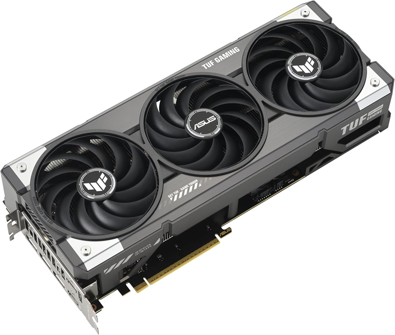ASUS TUF Gaming GeForce RTX 5070 12GB GDDR7 OC Edition tuf-rtx5070-o12g-gaming side view