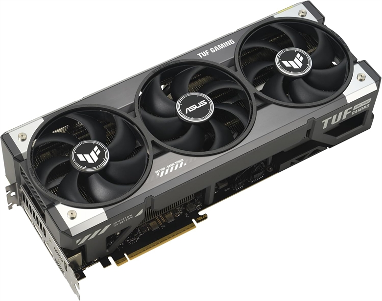 ASUS TUF Gaming GeForce RTX 5080 16GB GDDR7 OC Edition tuf-rtx5080-o16g--gaming side view