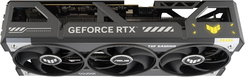 ASUS TUF Gaming GeForce RTX 5080 16GB GDDR7 OC Edition tuf-rtx5080-o16g--gaming top view