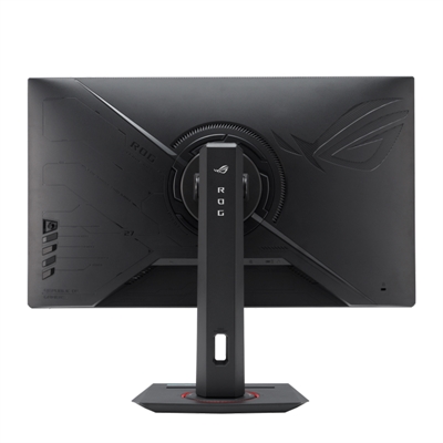 ASUS ROG XG27ACS monitor black back two view