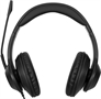 Auricular Targus AEH102TT Audifono con microfono conector usb cancelacion de ruido color negro Front View 1