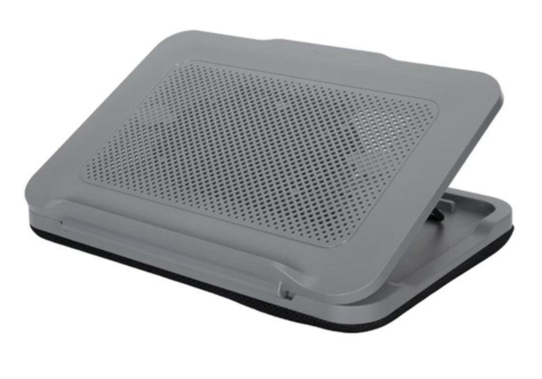AWE90GL-Gray-Base Refrigerante Ajustable de Doble Ventilador Targus para Laptop hasta 18-Perspective View