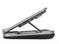 AWE90GL-Gray-Base Refrigerante Ajustable de Doble Ventilador Targus para Laptop hasta 18-Vistal Lateral