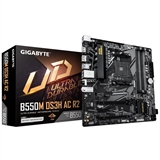 GIGABYTE B550M DS3H AC R2 - Tarjeta Madre, AM4, mATX, Dual-Channel, 128GB DDR4 Memoria Máxima