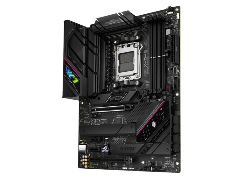 B650E-F GAMING WIFI Tarjeta Madre Gamer AM5 ATX-Vista Lateral2