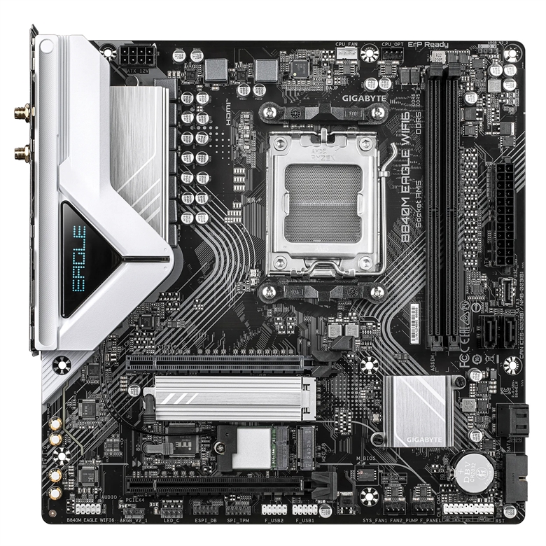 B840M EAGLE WIFI6 front