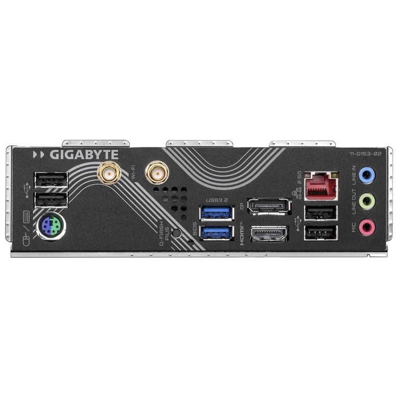 B840M EAGLE WIFI6 ports