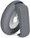 Belkin - Secure Holder with Clip for Apple AirTag, Dark Gray