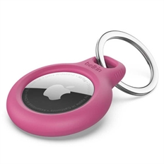 Belkin - Secure Holder with Key Ring for Apple AirTag, Pink