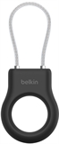 Belkin - Secure Holder with Cable for Apple AirTag, Black