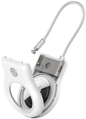 Belkin - Secure Holder with Wire Cable WHITE open