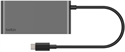 Belkin Adapter USB-C 5-in-1 Hub Front View 3