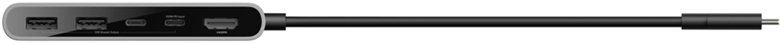 Belkin Adapter USB-C 5-in-1 Hub Front View 5