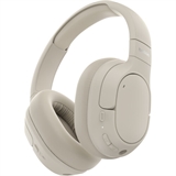 Belkin SoundForm Isolate Noise Cancelling Over-Ear Headphones - Headset, Stereo, Wireless, Bluetooth, 20Hz-20kHz, Sand
