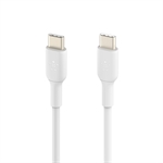 Belkin Boost Charge CAB003BT1MWH - USB Cable, USB Type-C Male to USB Type-C Male, USB 2.0, 1m, White