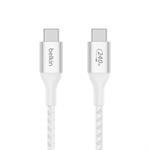 Belkin BoostCharge CAB015bt2MWH - USB Cable, USB Type-C Male to USB Type-C Male, USB 2.0, 2m, White