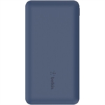 Belkin BoostCharge 10K - Batería Portátil, 10,000 mAH, Hasta 15W, Azul