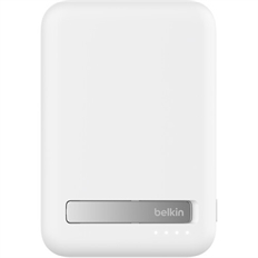 Belkin BoostCharge 10K + Soporte - Batería Portátil, 10,000mAh, Hasta 15W, Blanco