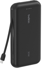 Belkin BoostCharge 30k - Power Bank, 30,000 mAH, Up to 30W, Black