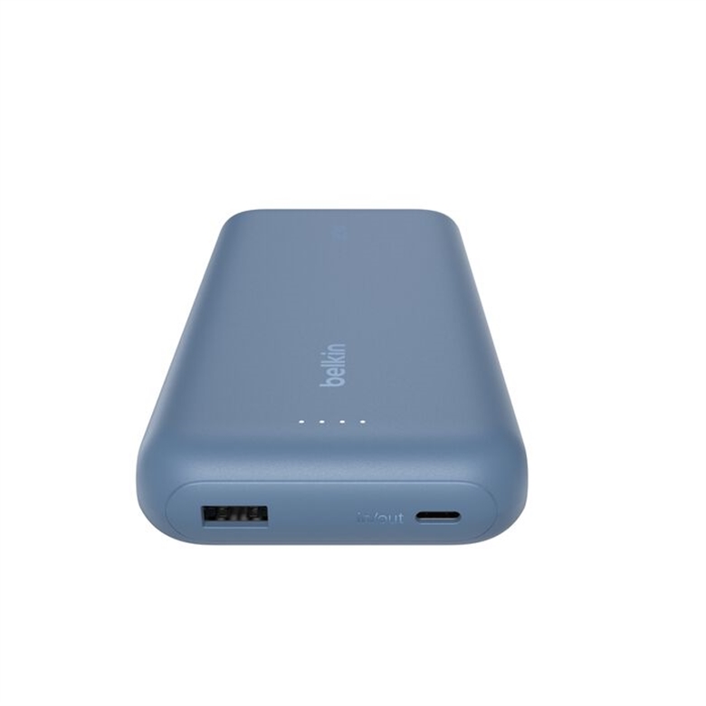 Belkin BoostCharge 30k USB-C Integrated 20W blue port view