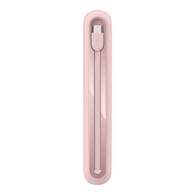 Belkin BoostCharge 30k USB-C Integrated 20W rose view