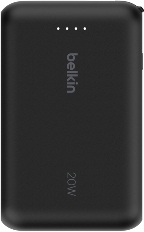 Belkin BoostCharge Power bank 20 Watt FRONT VIEW BLACK