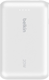 Belkin BoostCharge 20K  - Batería Portátil, 20,000 mAH, Hasta 20W, Blanco