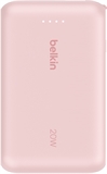 Belkin BoostCharge 20k - Batería Portátil, 20,000 mAH, Hasta 20W, Rosado