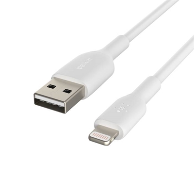 Belkin CAA001BT1MWH - Lightning cable Front View