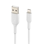 Belkin CAA001BT1MWH - Lightning cable Side View