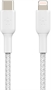 Belkin CAA004BT1MWH Braided USB-C to Lightning Cable 1m