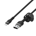 Belkin CAA010bt1MBK - USB Cable, USB-A Male to Lightning Male, USB 3.0, 1m, Black