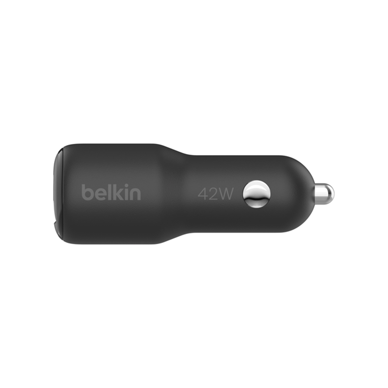 Belkin Car charger adapter 42 W ccb005btbk side view