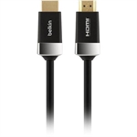 Belkin AV10050BT2M - Video Cable, HDMI Male to HDMI Male, Up to 3840 x 2160, 2m, Black