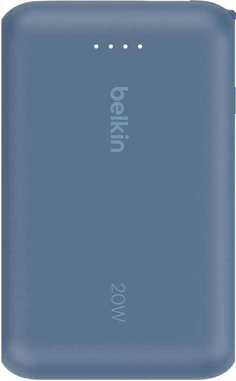 Belkin Power bank Lithium ion For iPhone 15 with 20W PD Integrated USB-C Front View 5