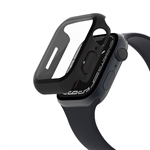 Belkin ScreenForce - Protector de pantalla, Apple Watch Series 8, Vidrio Templado Curvo, Negro