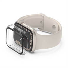 Belkin ScreenForce - Cubre pantalla y protector de pantalla 2-1, Apple Watch Series 7, Vidrio curvo templado